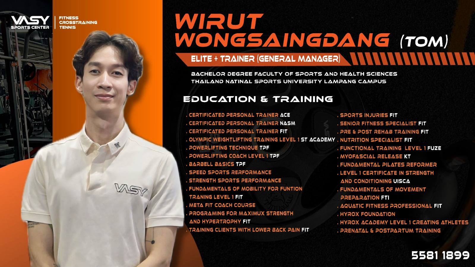 WIRUT  WONGSAINGDANG(TOM)